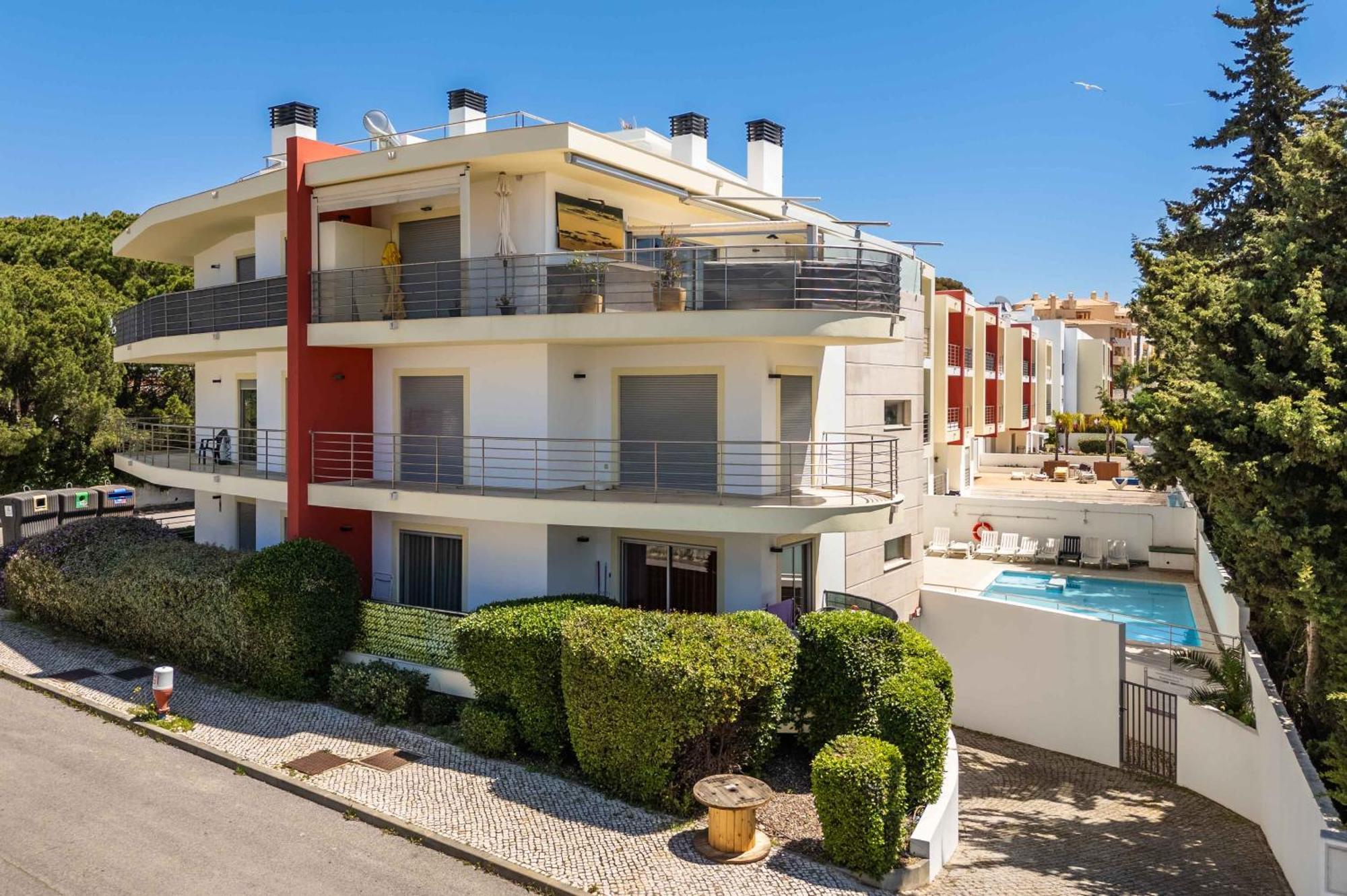 Apartamento T2 Eucalipto 2A Olhos de Agua  Kültér fotó
